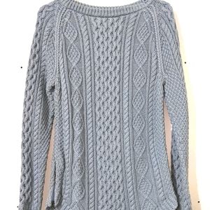 LL Bean Signature Cable Knit Sweater XS